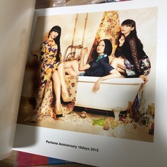 perfume    Anniversary 10days　2015写真集の画像