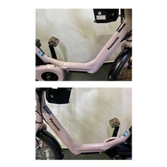 1年保証 送料無料　新型　パナソニック　ギュット　20インチ　電動アシスト自転車 g1115の画像