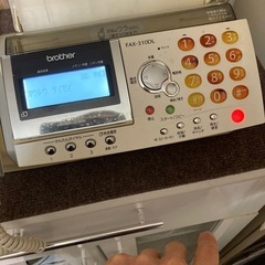 【引越し放出品②】 【未使用子機付き】brother FAX-310DL 電話機の画像