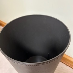 ニトリ　革張りゴミ箱の画像
