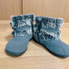 モコモコブーツ　キッズブーツ　子供ブーツ　オシャレの画像