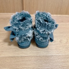 モコモコブーツ　キッズブーツ　子供ブーツ　オシャレの画像