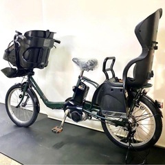 1年保証 送料無料　新型　パナソニック　ギュットミニ　カーキ　電動アシスト自転車 g1115の画像