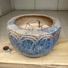 ひたちなか市三反田にあるレトロな火鉢　ひばちの画像