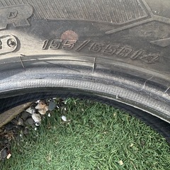 【商談中】スタッドレス155/65R14溝あり⭕️4本セットの画像