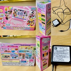 ディズニー　ワンダフルスイートパソコン　パソコン　学習玩具　の画像