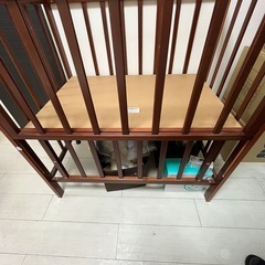 ベビーベッド　0円　の画像