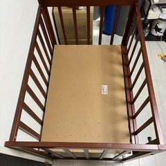 ベビーベッド　0円　の画像