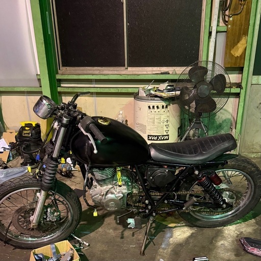 ST250 走行22548km 始動確認済み カスタム途中 現状販売 車体