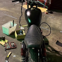 ST250 走行22548km 始動確認済み カスタム途中 現状販売 車体の画像