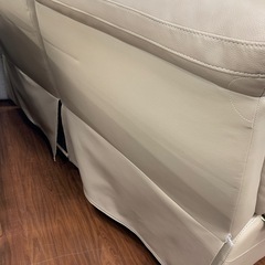 【軽トラ無料貸し出し】【VIOLINO】【2人掛けリクライニングソファー】【トレファク所沢店】の画像