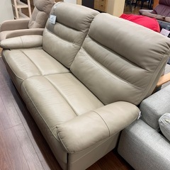 【軽トラ無料貸し出し】【VIOLINO】【2人掛けリクライニングソファー】【トレファク所沢店】の画像