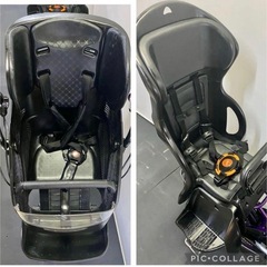 1年保証 送料無料　ブリヂストン　20インチ　子供乗せ　紫色　電動アシスト自転車 g1115の画像