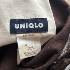 UNIQLO ユニクロ　メンズ　ブラウン　コーデュロイパンツの画像