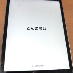 iPadmini Silver 中古 箱無し1部難ありの画像