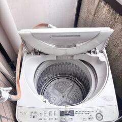 【無料】引越しのため無料でお譲りします・洗濯機・シャープES-GE7Dの画像