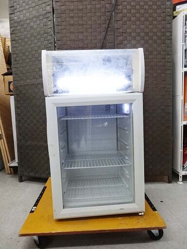 【恵庭】☆中古品☆ディスプレイクーラー DC40W 46L 冷蔵ショーケース  動作確認済み PayPay支払いOK！