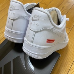 新品24.5cm Supreme × Nike Air Force 1 Low "White"の画像
