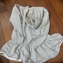 フード付きパーカー、チュニックのセット　130の画像