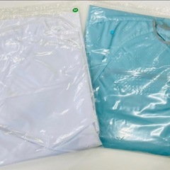 洗える 防護ガウン M～Lサイズ 撥水素材 乾燥機対応 2着セットの画像