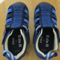 子供サンダル靴　17センチの画像