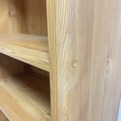 木目調カラーボックスの画像