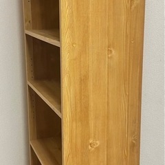 木目調カラーボックスの画像