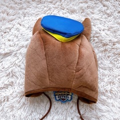 パウパトロール チェイス キッズ帽子かぶりもの ぬいぐるみファンキャップの画像