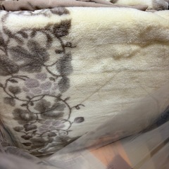 【電気毛布】National ナショナル 特選かけ毛布 DB-KM5L コントローラ付／温度調節5段階／自動切表示／取扱説明書・箱あり　ブランケット 暖房 冬支度 省エネ あったか 寝具 パナソニック系レトロ ひざ掛け 防寒 リビング ベッド 在宅 ワンルーム 受験対策 速暖の画像