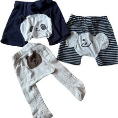子供　服　70〜80㎝　12点　半ズボン　タイツ　GAP　長ズボン セット　の画像