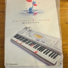 【相談中】【初心者向け】CASIO 光るキーボード LK-205 スタンド付きの画像