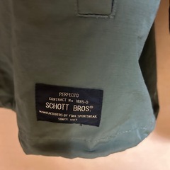 schott ミリタリージャケットm65 オリーブグリーンの画像