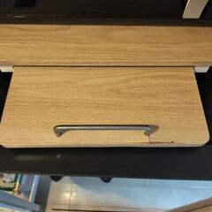 レンジ台 2段 木製の画像
