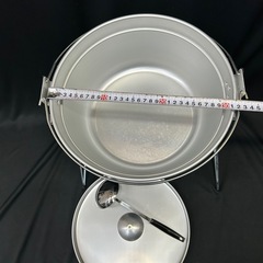 11148😸 アルミ製 キャンプ鍋　EVERNEW TOKYOの画像