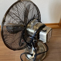 【ニトリ】メタルレトロファン／レトロデザイン／動作良好の画像