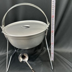 11148😸 アルミ製 キャンプ鍋　EVERNEW TOKYOの画像