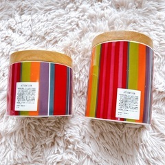 スタジオクリップ ARTIGA カラフル 木蓋　キャニスター セットの画像