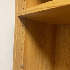 木目調カラーボックスの画像