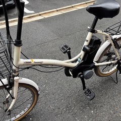 電動自転車 Panasonic sugar drop ホワイトの画像