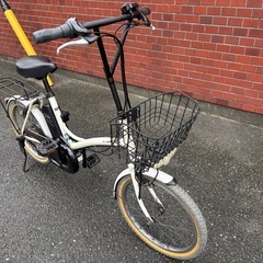 電動自転車 Panasonic sugar drop ホワイトの画像
