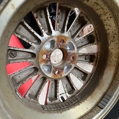 軽自動車 スタッドレスタイヤ 155/65/14 アルミ付きの画像