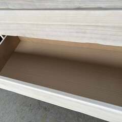 国産 サンコウ  Sankou Furniture ハイチェスト5段、幅80cm Used/美品の画像