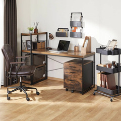 【ニトリ】ワゴン・キャビネット（N ステイン F40） 収納,引き出しの画像