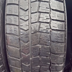【中古6分】225/55R17 WM02 DUNLOP ダンロップスタッドレス冬タイヤ17インチの画像