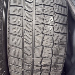 【中古6分】225/55R17 WM02 DUNLOP ダンロップスタッドレス冬タイヤ17インチの画像