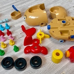 アンパンマン くみたてDIY はしるぞっ! ねじねじアンパンマンごうごうの画像