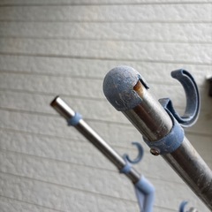 洗濯物干し難あり無料中古品の画像