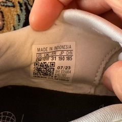 adidas 白　中古　19の画像