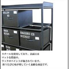 【北欧スタイル】ブランドienowa 2列3段スチールチェスト57cm幅の画像