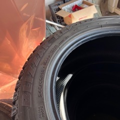 【冬タイヤ4本セット】 BRIDGESTONE BLIZZAK REVO GZ 245/50R18 中古 冬タイヤ スタッドレスの画像